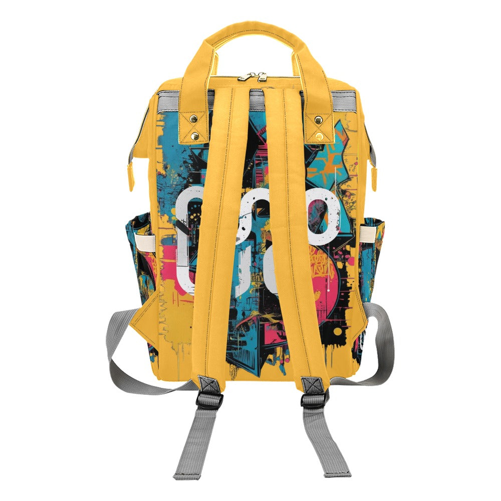 Zaino Multifunzione “Visual Riot” – Concrete Eschoes Collection