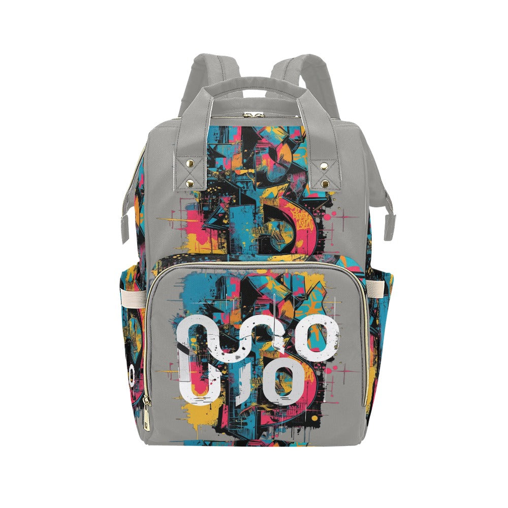 Zaino Multifunzione “Visual Riot” – Concrete Eschoes Collection