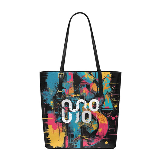 Borsa a Tracolla Donna “Visual Riot” in Pelle PU – Collezione Concrete Echoes