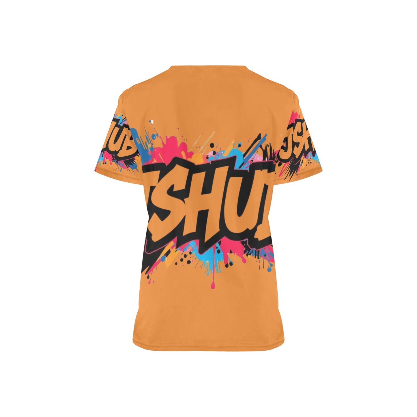 T-shirt Scrub Unisex JSHub Logo Multicolor All-Over – Urban Style 2025
