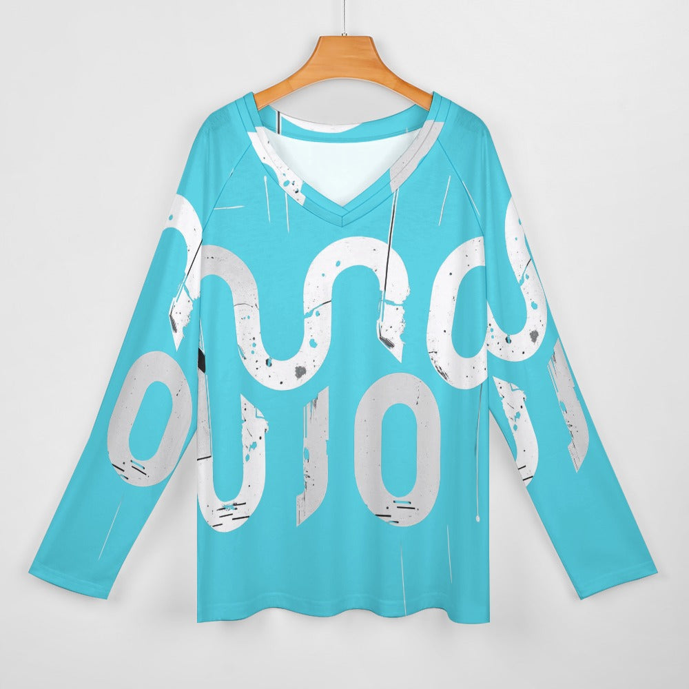 T-shirt donna “Urban V Long Tee” – Concrete Echoes