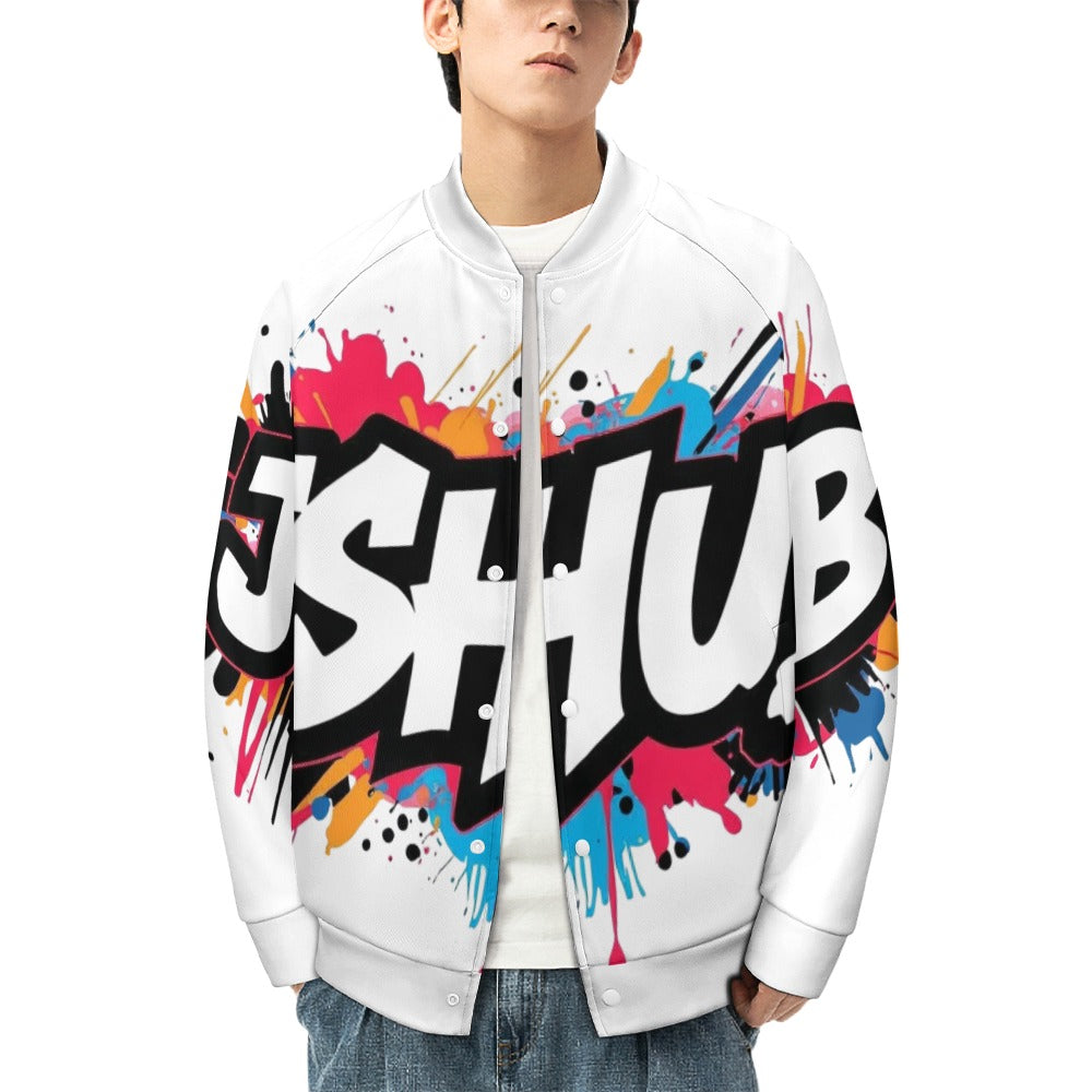 Giacca Baseball JSHub – Collezione Urban Streetwear 2025