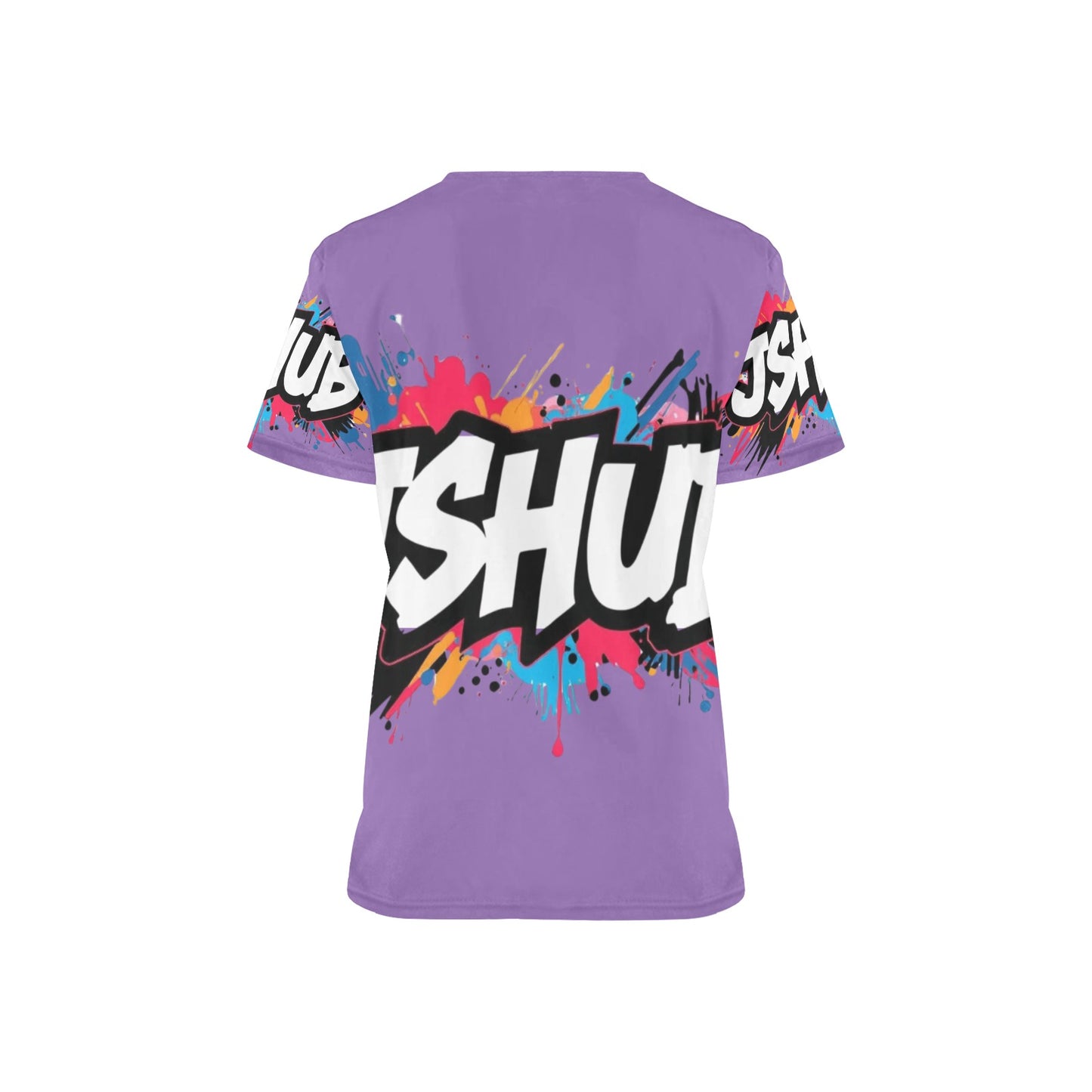 T-shirt Scrub Unisex JSHub Logo Multicolor All-Over – Urban Style 2025