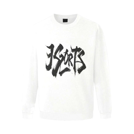 Felpa Uomo "JSPORTS Mono H18 Reverse" – Girocollo Monocolore