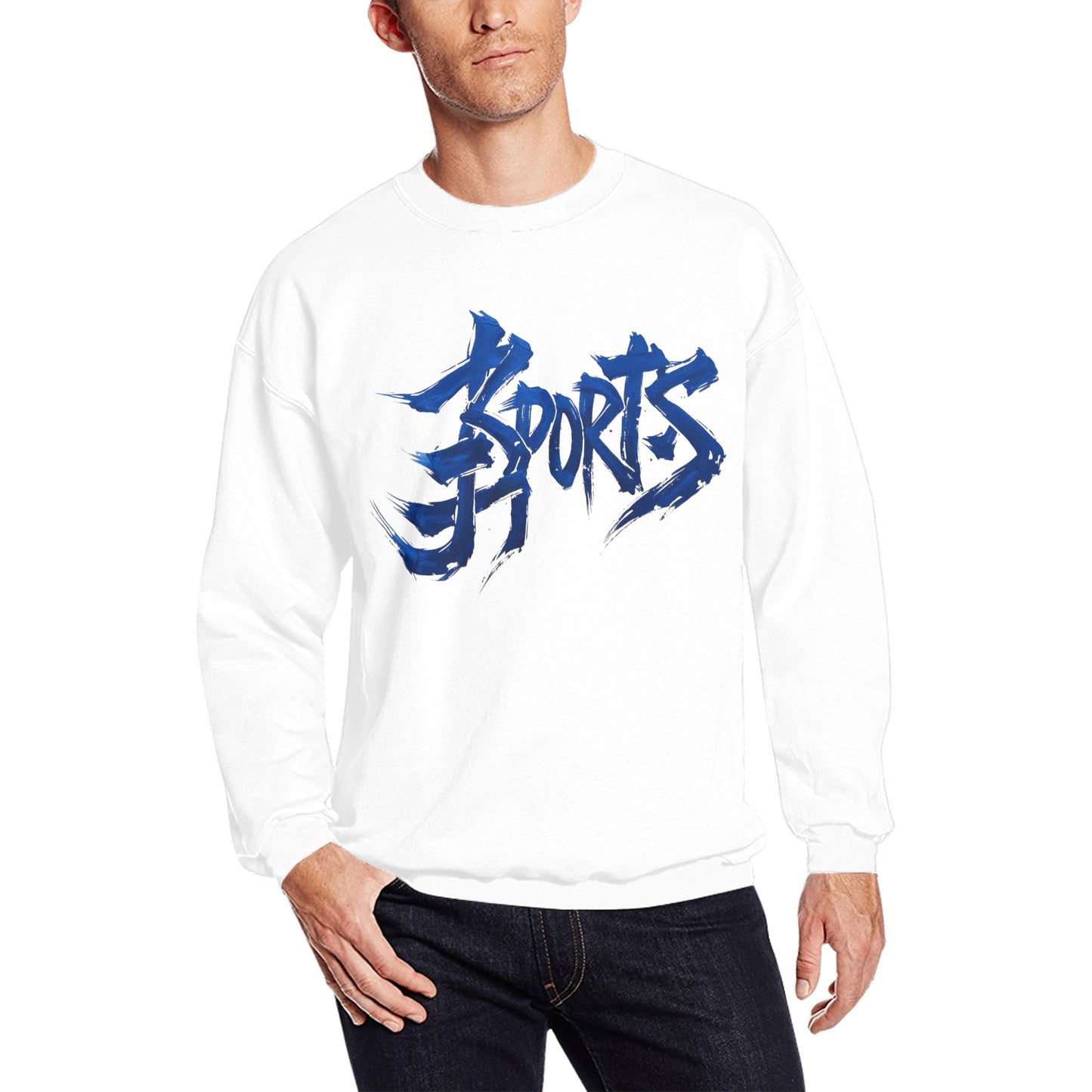 Felpa Uomo "JSPORTS Mono H18 Color Series" – Girocollo