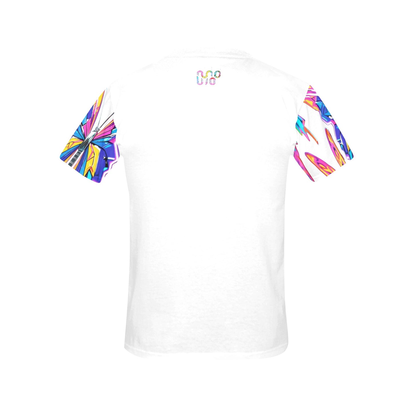 T-shirt donna Concrete Echoes “Wings of Noise” – Logo Centrale e Farfalle 3D | JSHUB