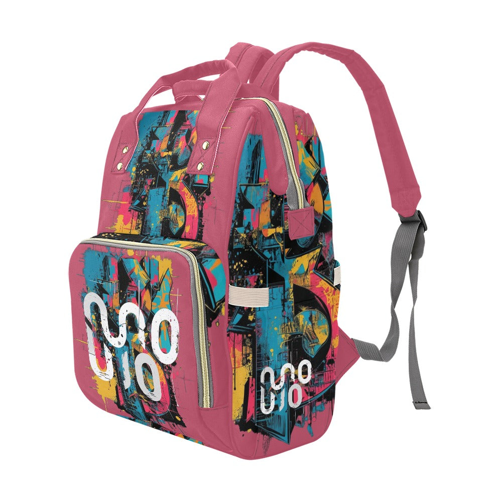 Zaino Multifunzione “Visual Riot” – Concrete Eschoes Collection