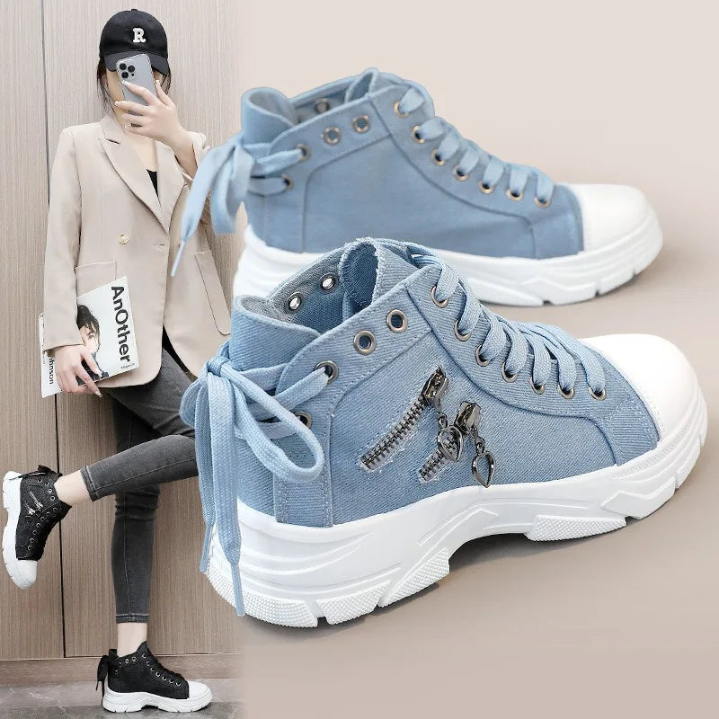 Sneaker Denim Elevate High-Top