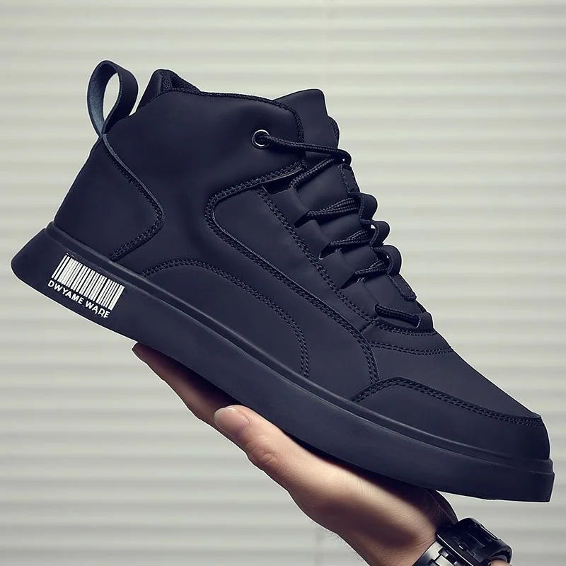 Sneakers Urban Classic Scarpe da Ginnastica Alte da Uomo Moda Casual con Lacci
