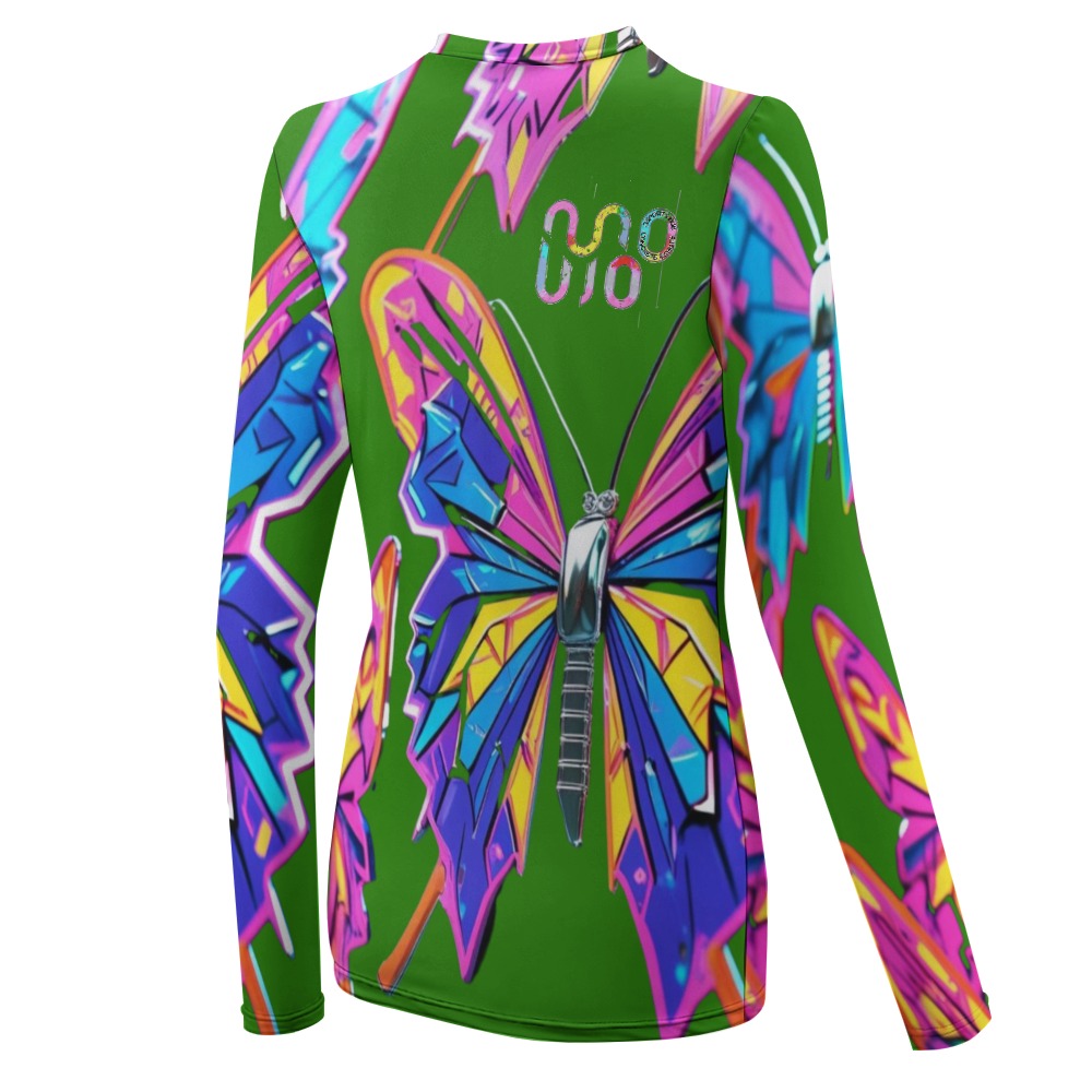 Maglietta donna Wings of Noise maniche lunghe protezione UV – 10 varianti colore