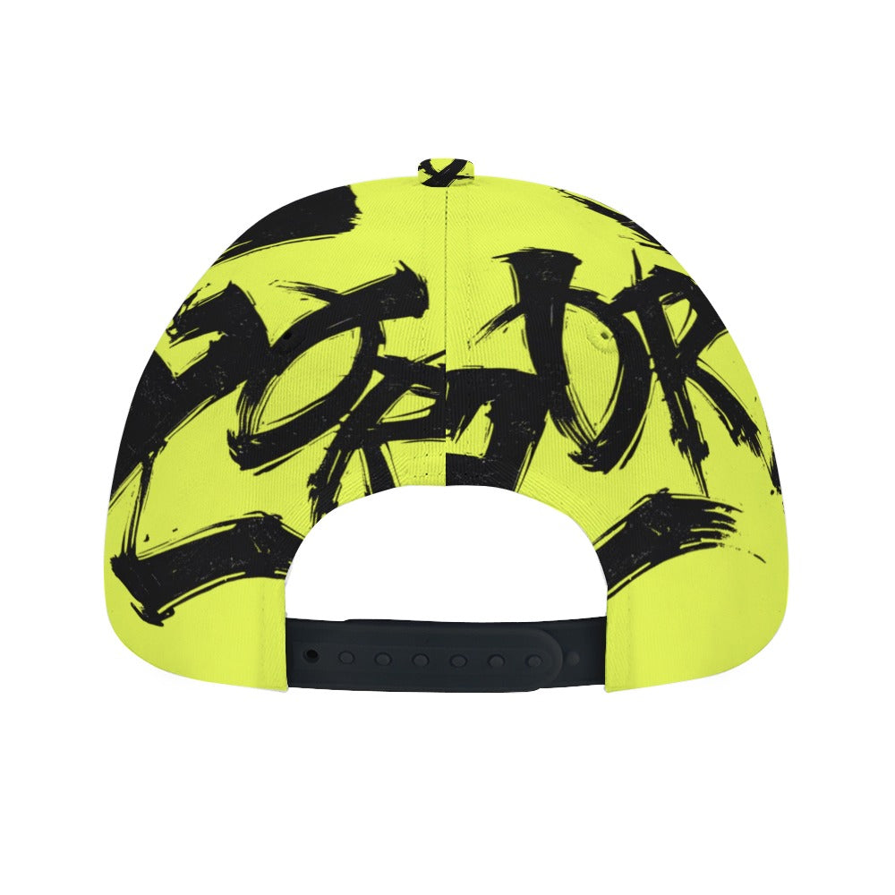 Cappello donna MOMO Bloom giallo fluo