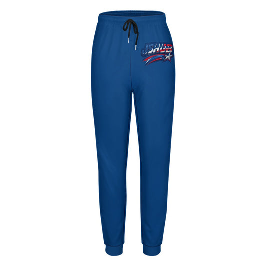 Pantaloni Tuta USA Donna Bianchi JSHUB Nation Winter 2026 Streetwear All Over