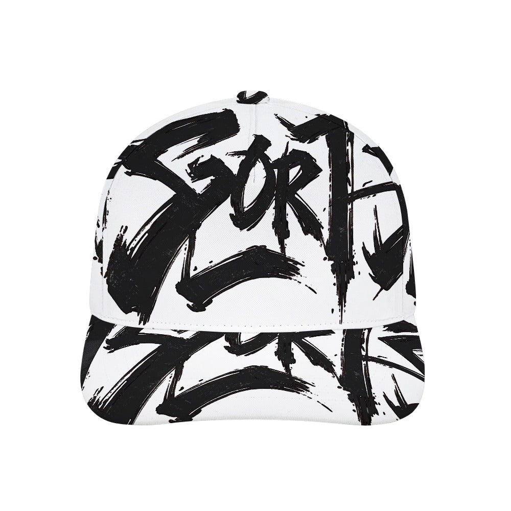 Cappello donna MOMO Bloom bianco Streetwear