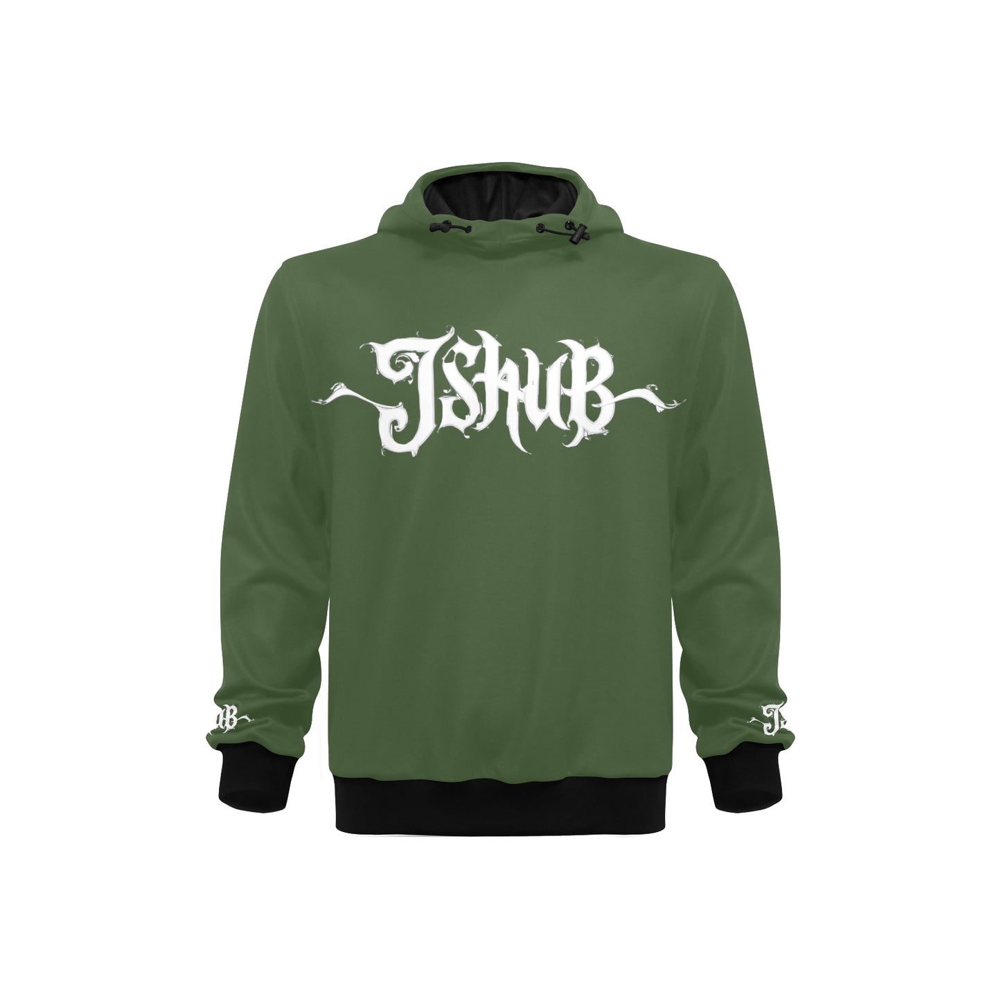 Felpa Uomo JSHUB Signature Monocolore Logo Calligrafato