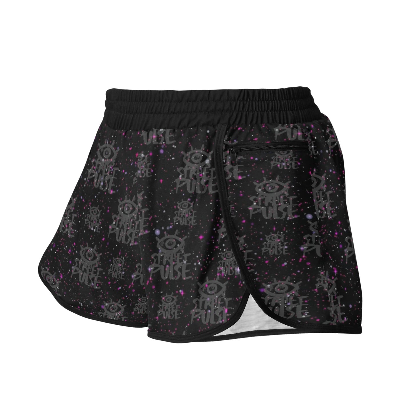 Pantaloncini donna “Nebula Shorts” – Collezione JS Street Pulse