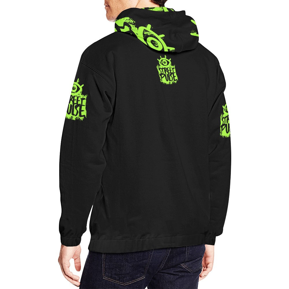 Felpa con cappuccio uomo “JS Street Pulse”