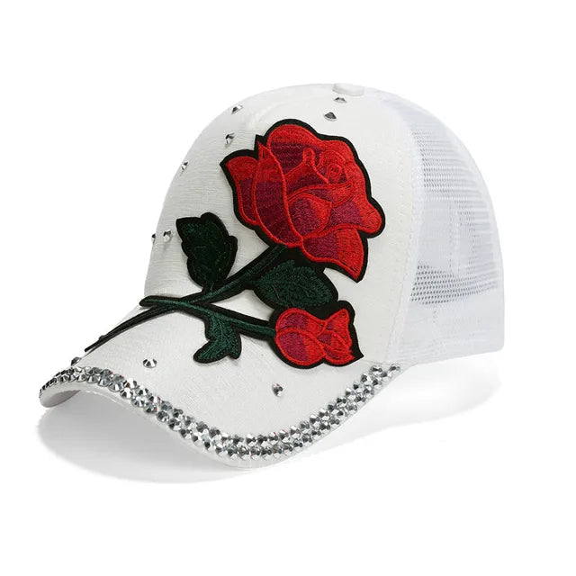 Cappello Baseball Moda Rosa Streetwear