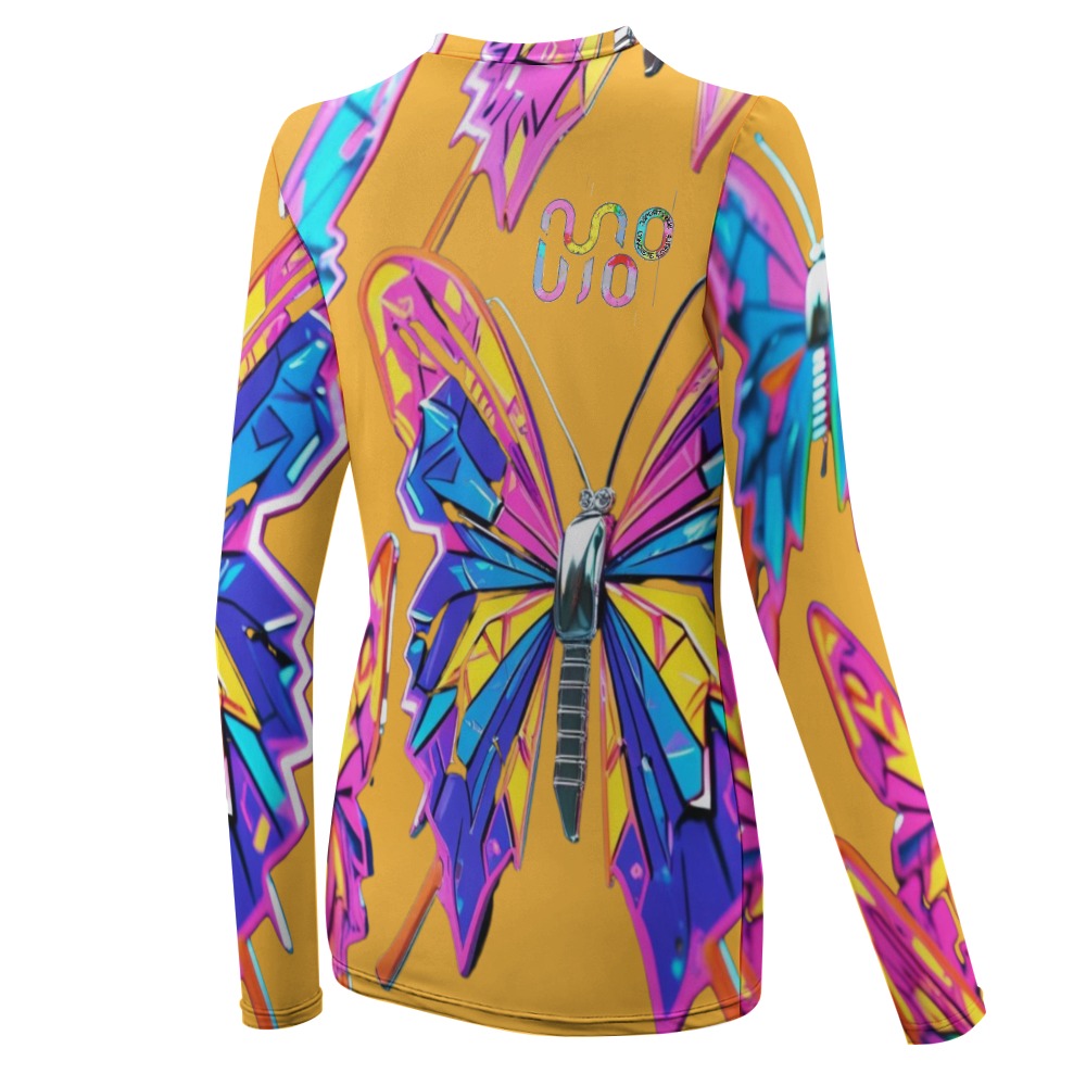 Maglietta donna Wings of Noise maniche lunghe protezione UV – 10 varianti colore