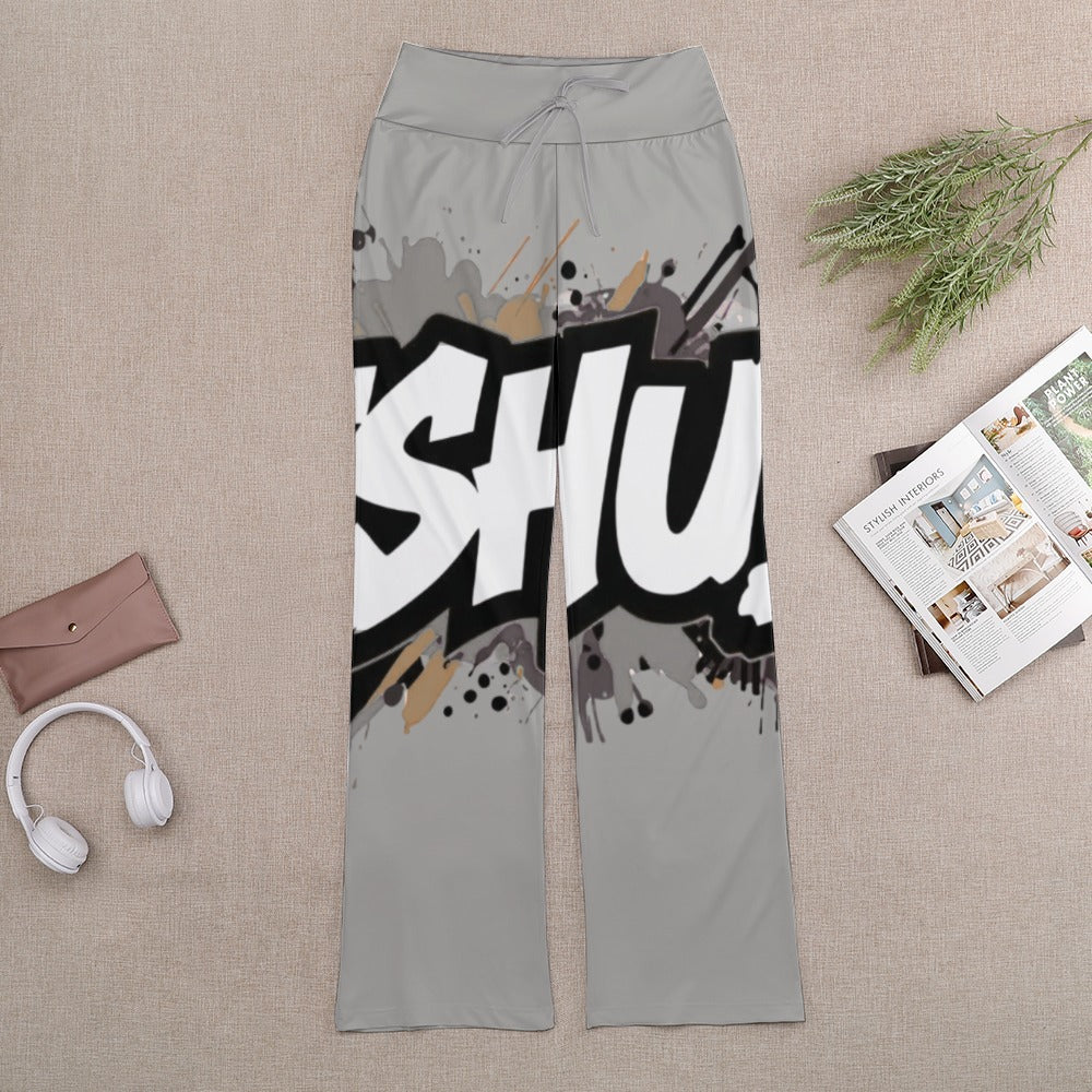 Pantaloni da Yoga JSHub Donna – Comfort e Stile in Bianco e Nero