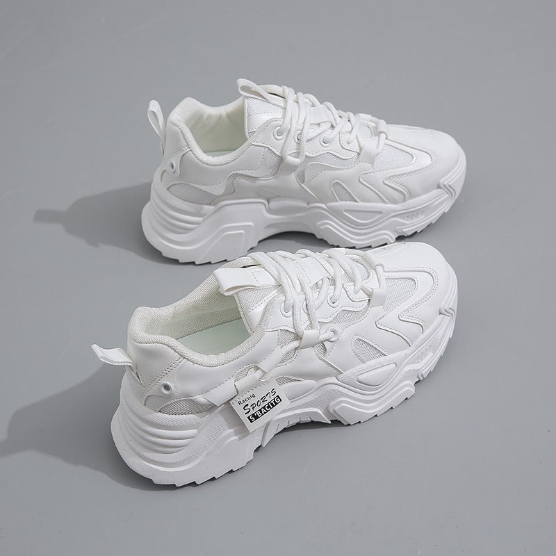 Sneakers InsKorea – Scarpe Sportive Donna con Suola Spessa in Stile Coreano