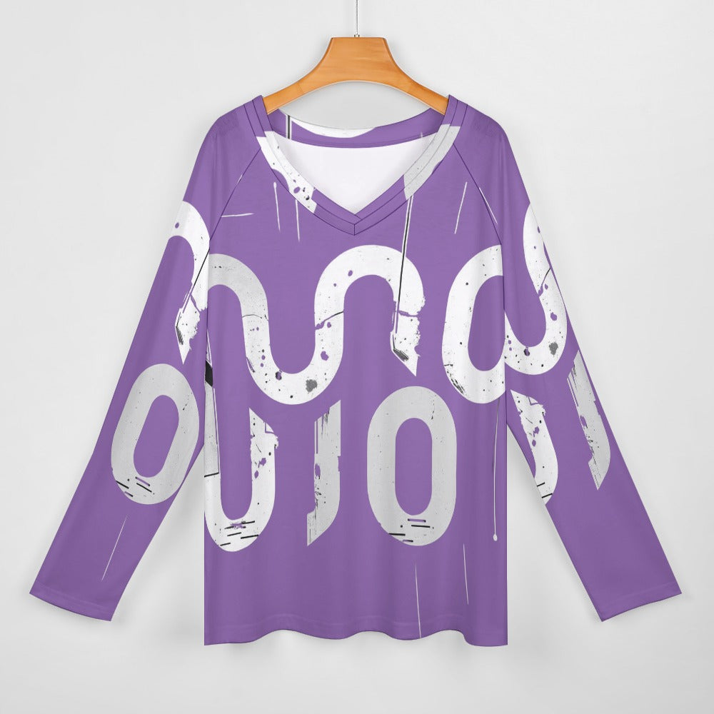 T-shirt donna “Urban V Long Tee” – Concrete Echoes