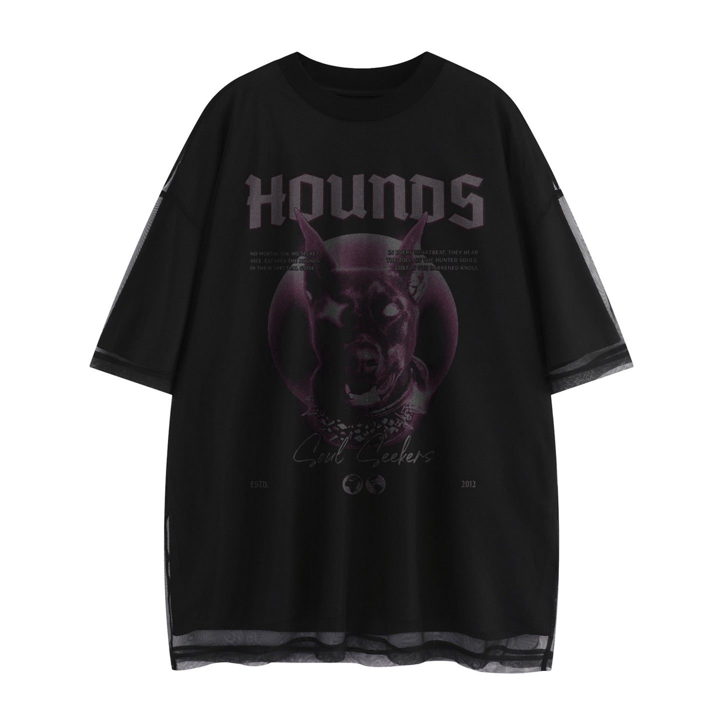 T-Shirt Double Layer Dark Street Tee