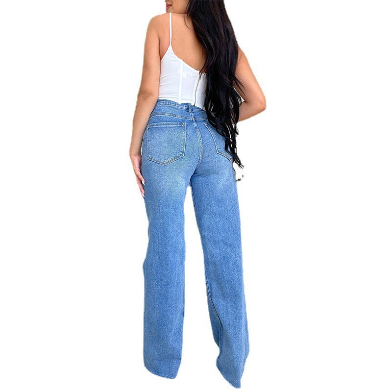 jeans strappati vintage
