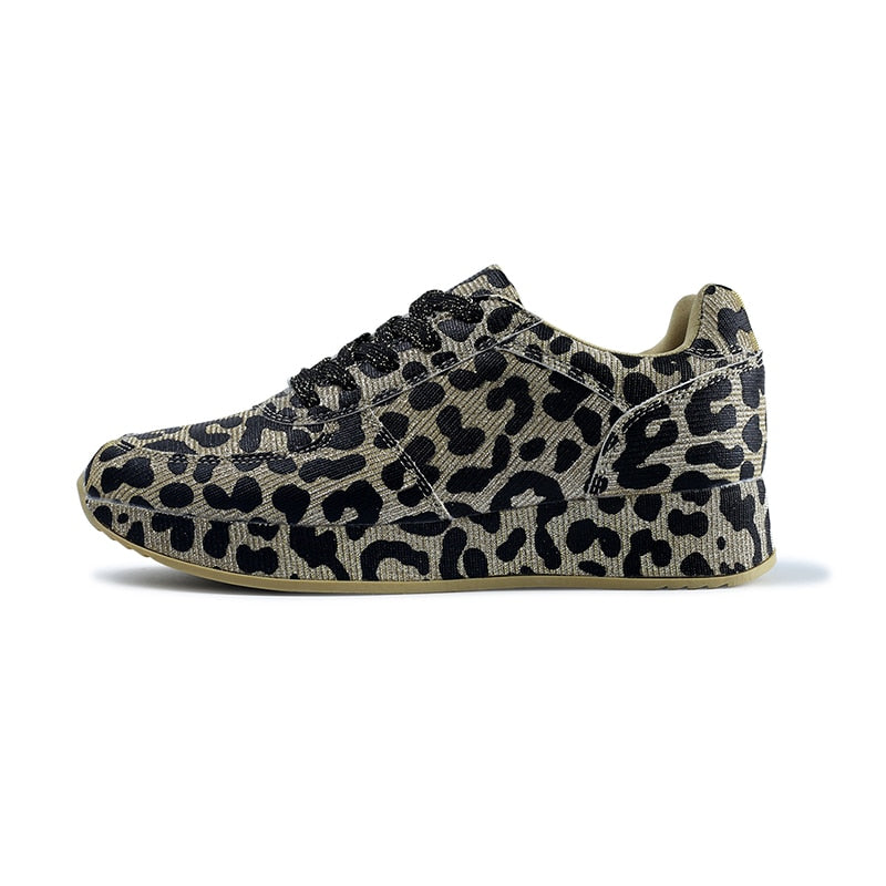Sneakers Donna Urban Wild – Leopard Print Low Top