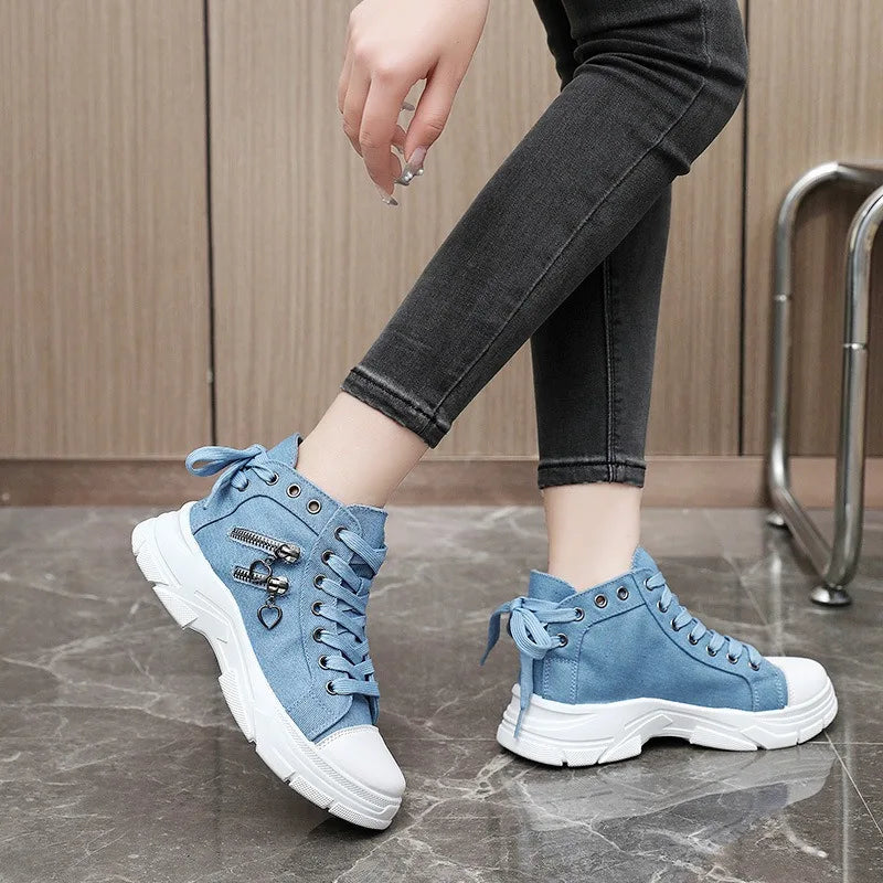 Sneaker Denim Elevate High-Top
