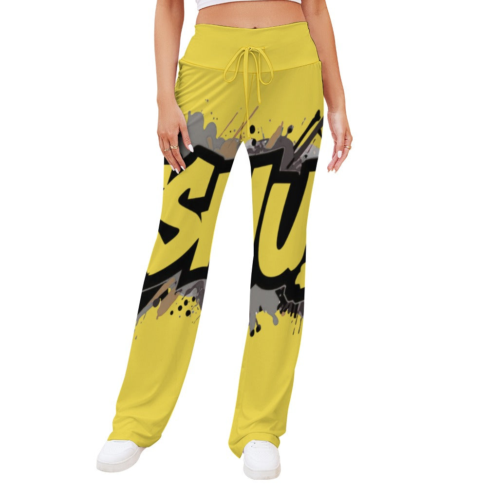 Pantaloni da Yoga JSHub Donna – Comfort e Stile in Bianco e Nero