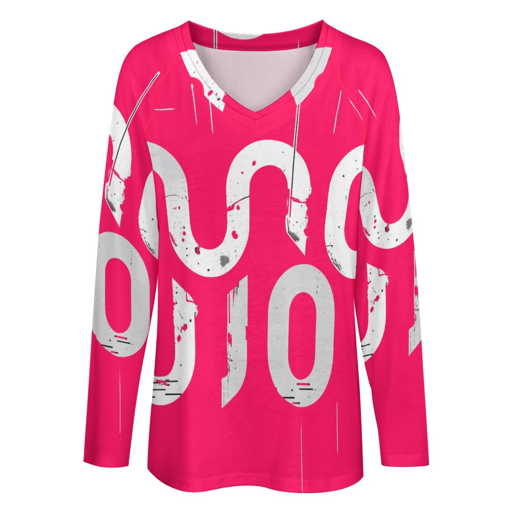 T-shirt donna “Urban V Long Tee” – Concrete Echoes