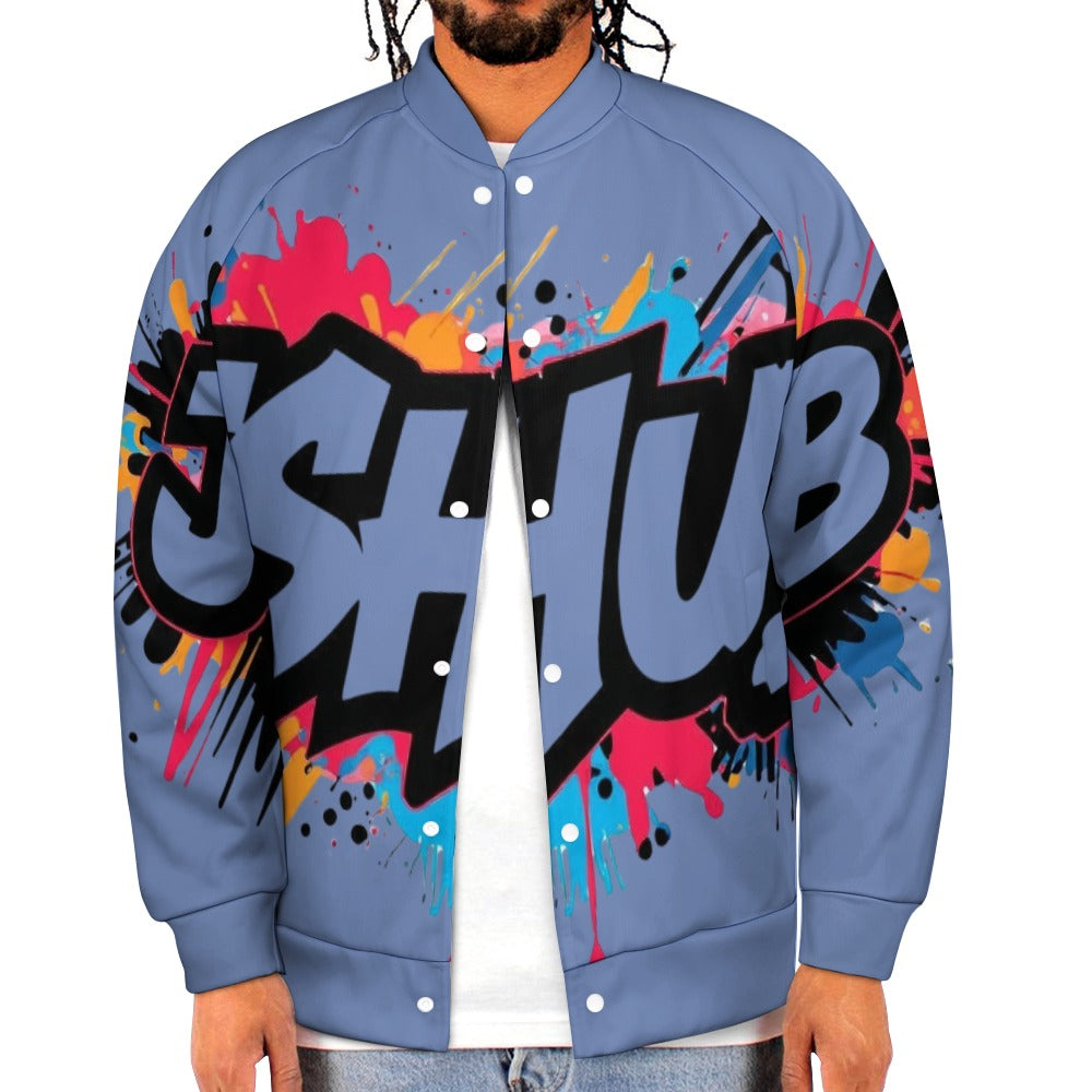 Giacca Baseball JSHub – Collezione Urban Streetwear 2025