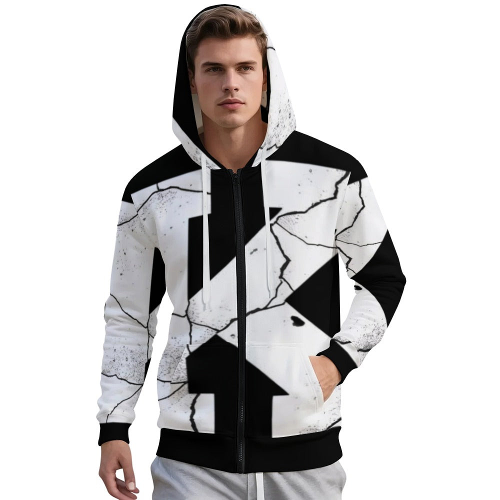 Felpa Uomo JS RISE – K Core Zip Hoodie