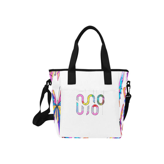Borsa donna a tracolla Concrete Echoes “Wing of Noise” – Eleganza urbana con anima ribelle