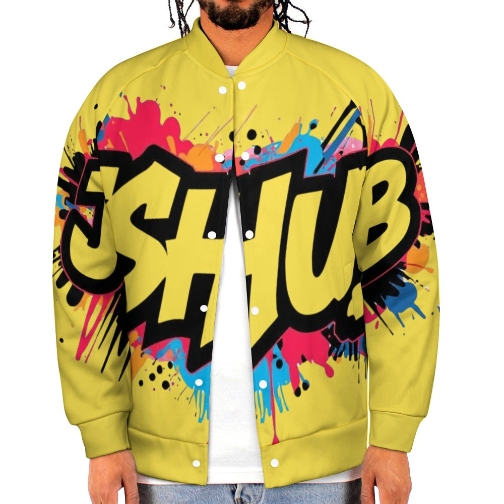 Giacca Baseball JSHub – Collezione Urban Streetwear 2025
