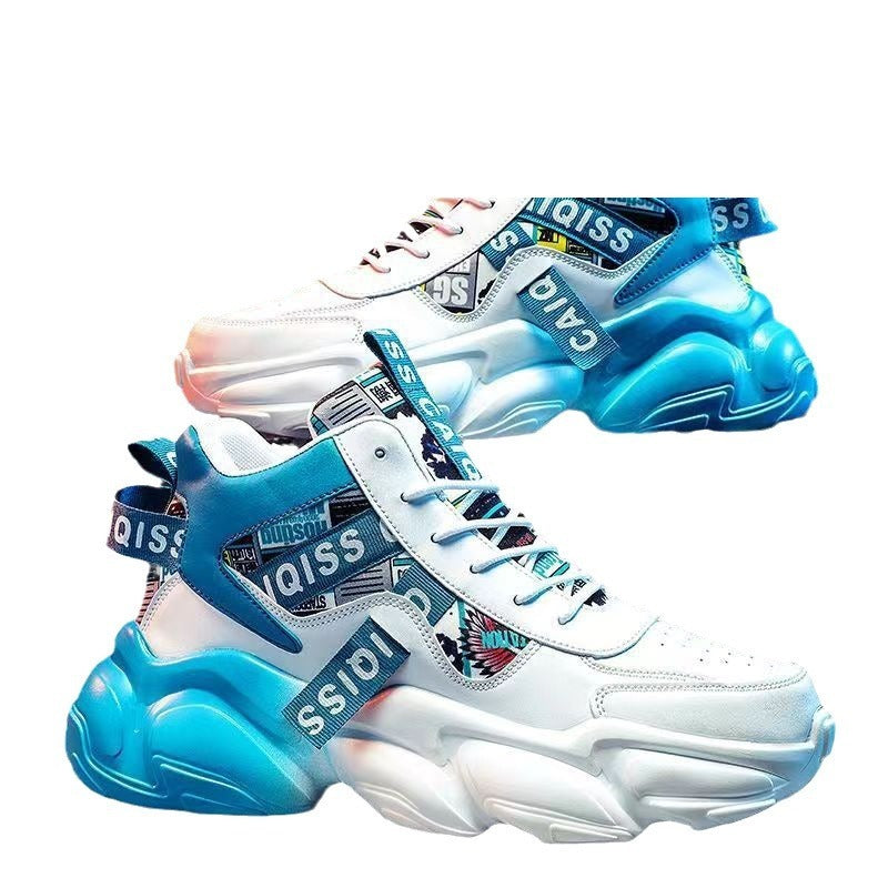 Scarpe basket running high top