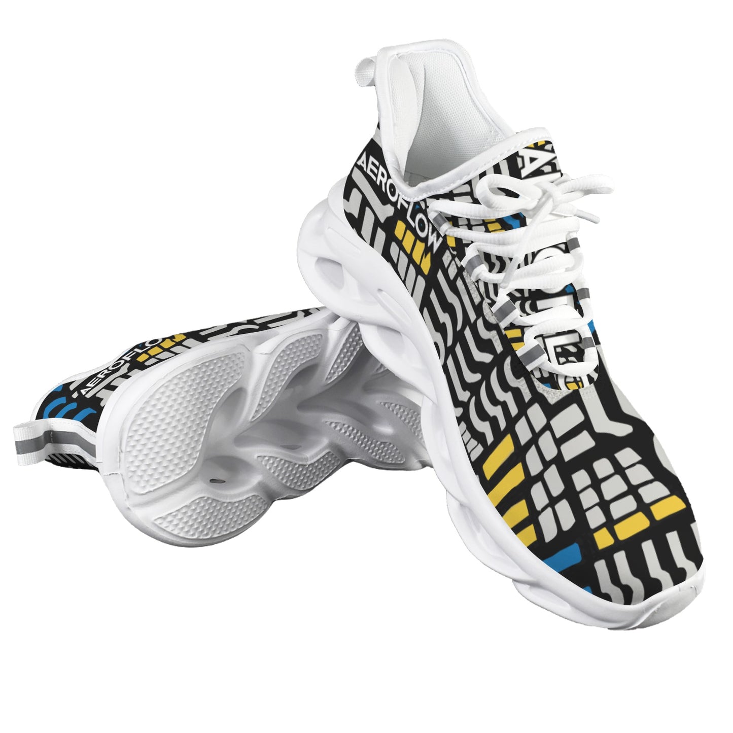 Sneakers Uomo JSHUB AeroFlow Metro Pulse – Scarpe Streetwear Ultraleggere con Suola Hollow
