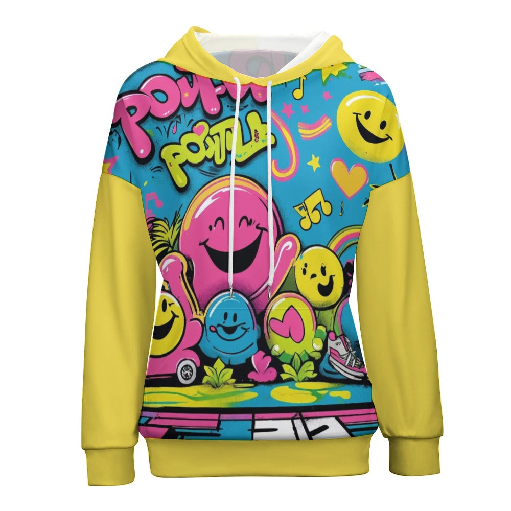 Felpa Donna Positive Mood – Collezione VIBER CITY