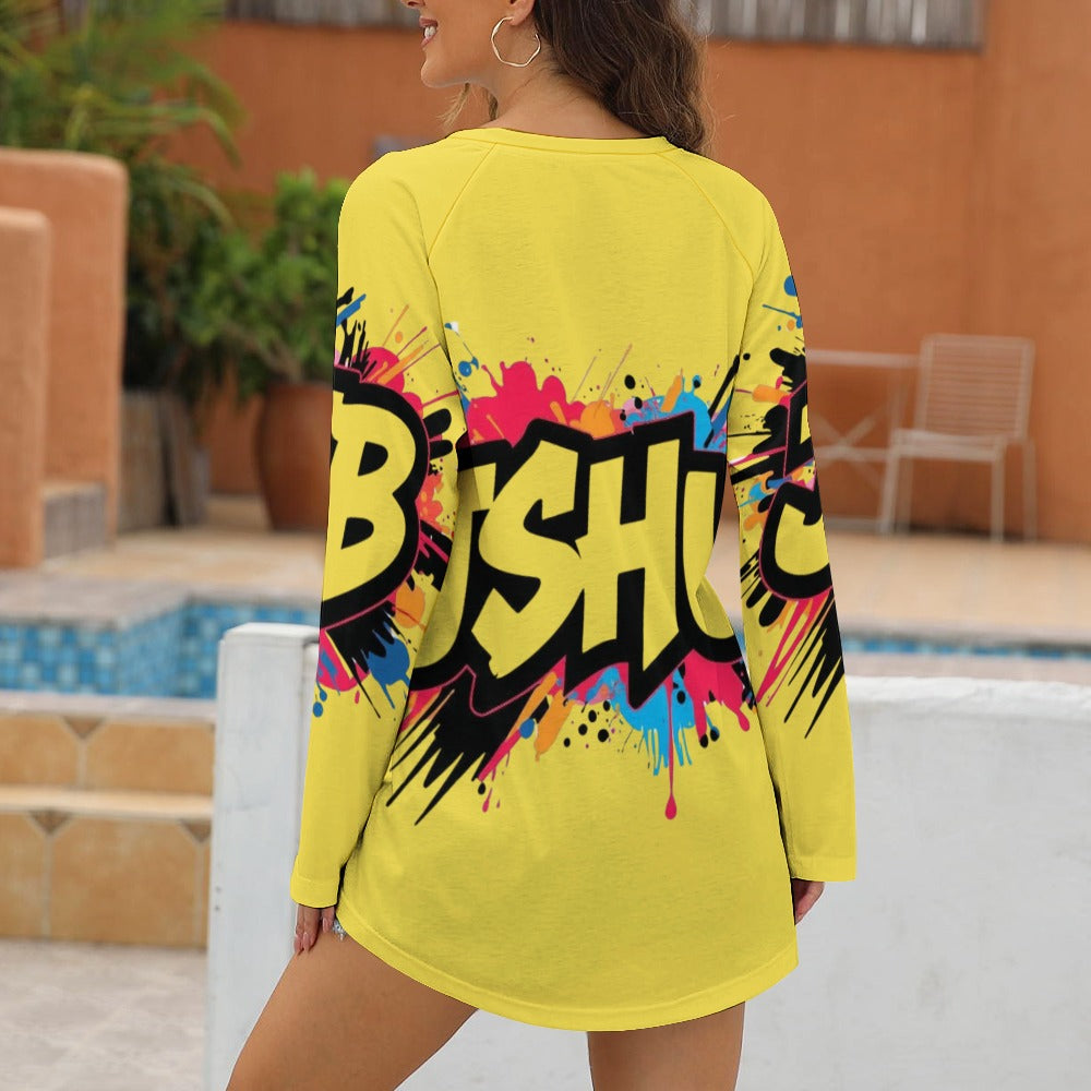 Maglia Unisex JSHub Maniche Raglan – Stile Casual con Contrasti