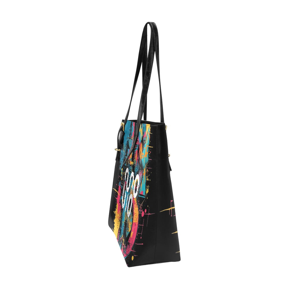 Borsa a Tracolla Donna “Visual Riot” in Pelle PU – Collezione Concrete Echoes