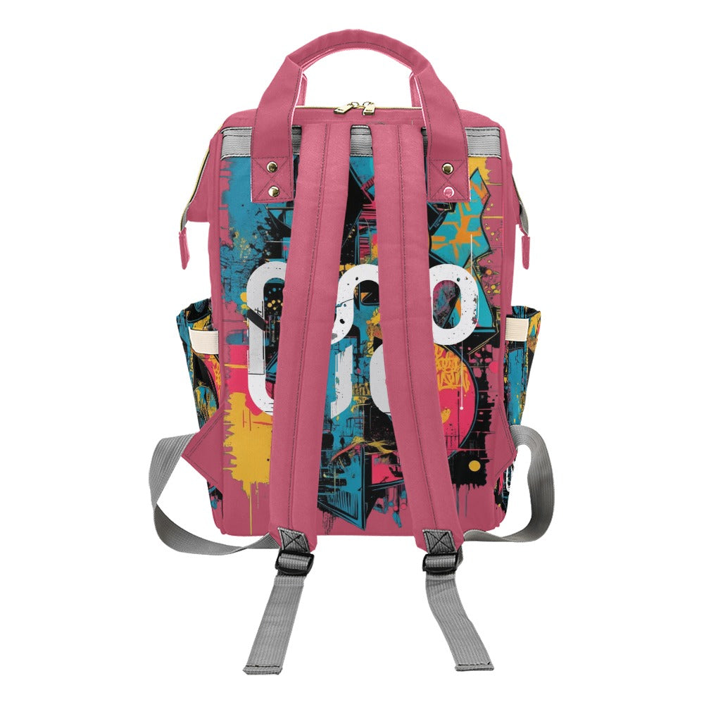 Zaino Multifunzione “Visual Riot” – Concrete Eschoes Collection