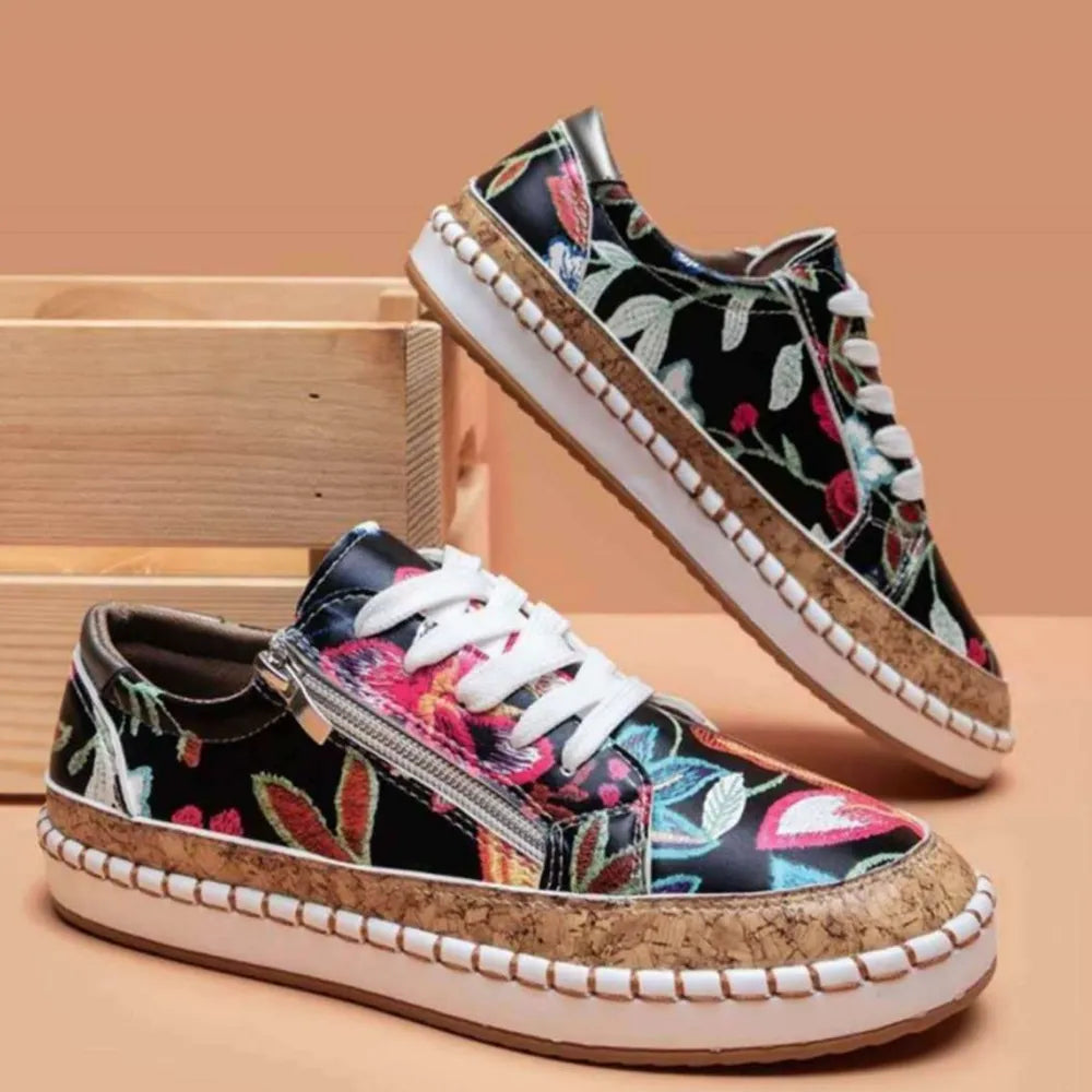 Sneakers Low PU Canvas