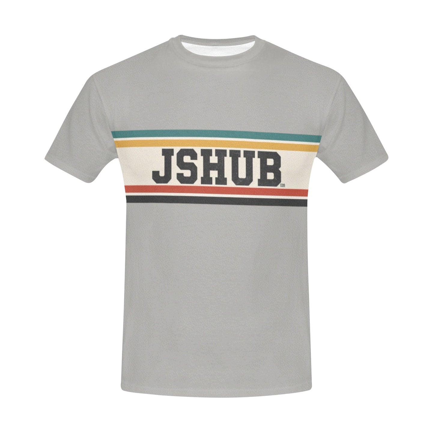 T-Shirt Uomo JSHUB Anni 50 – Collezione Sport Heritage All Over