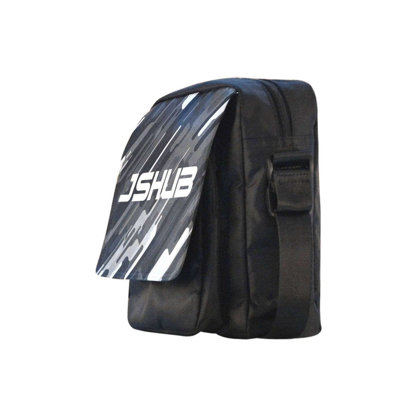 JS HUB Motion Core Tracolla Uomo Streetwear Multicolor Base Nera