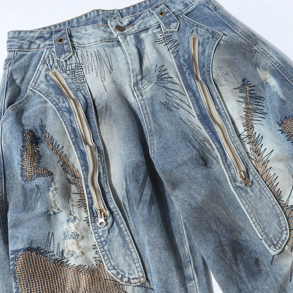 Wrecked Stitch – Jeans Patchwork