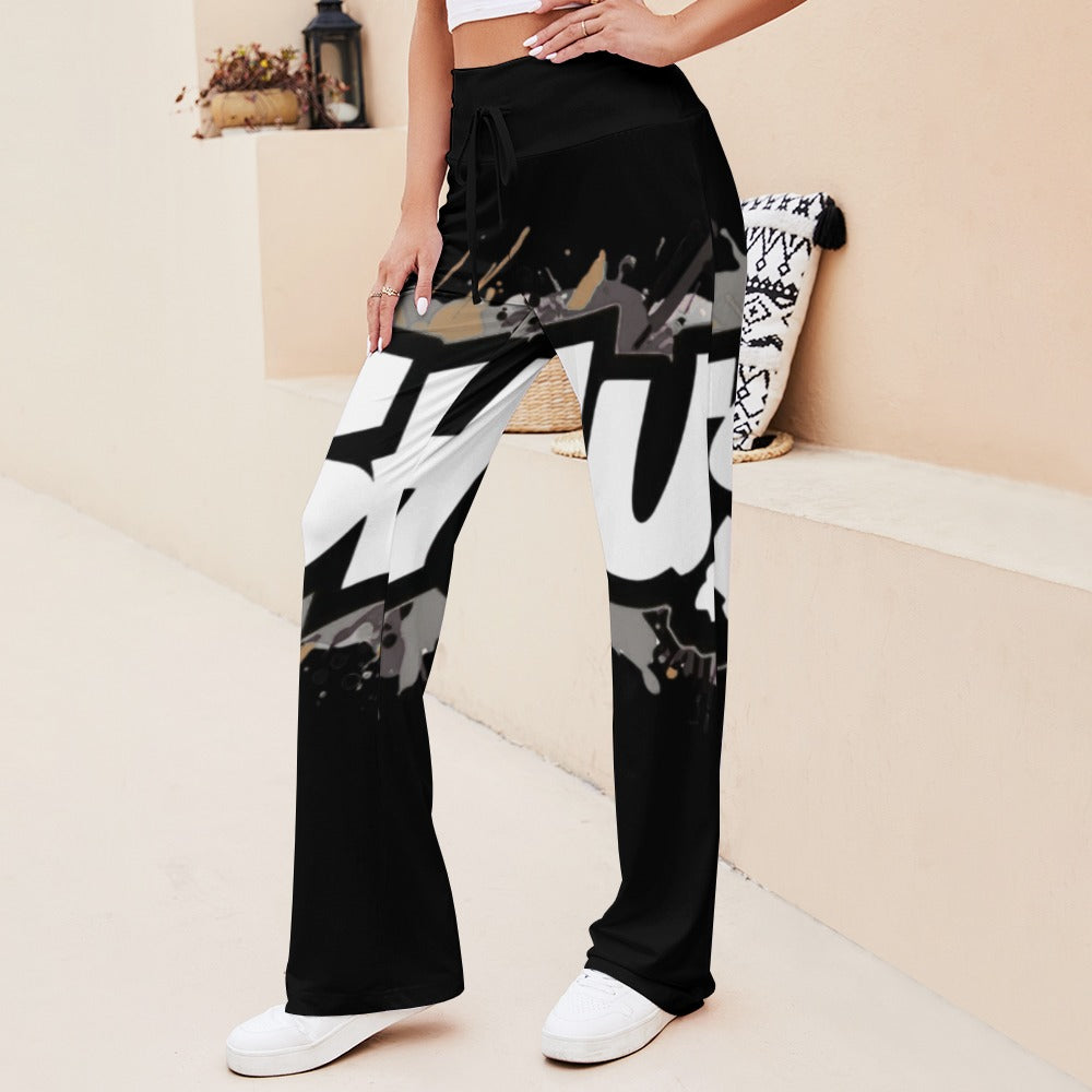 Pantaloni da Yoga JSHub Donna – Comfort e Stile in Bianco e Nero