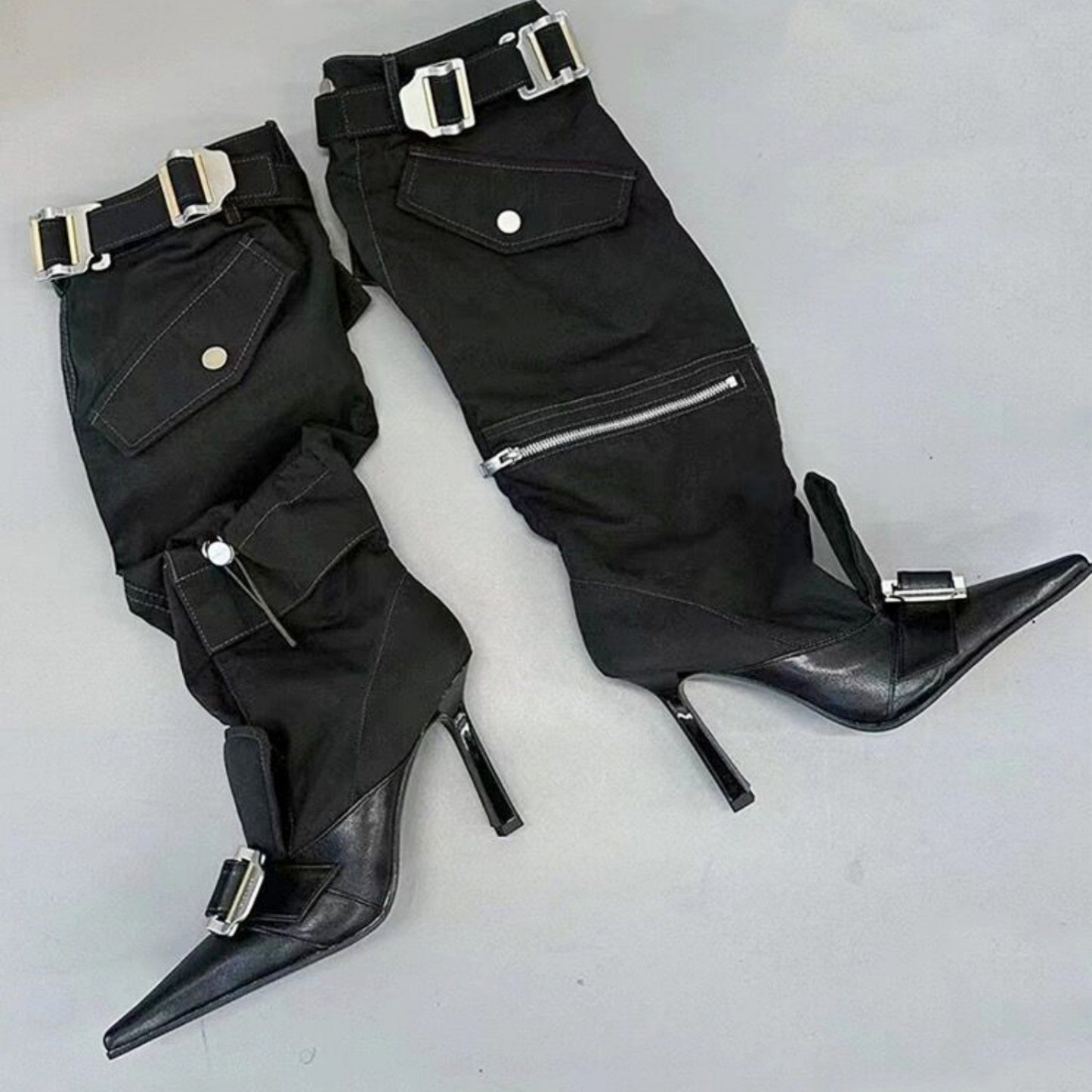 Stivali Sharp Zip Pointed