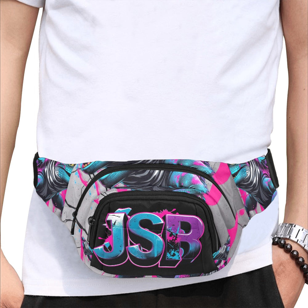 Marsupio Unisex con Tasca Frontale – Collezione Lizard | JSHub.it