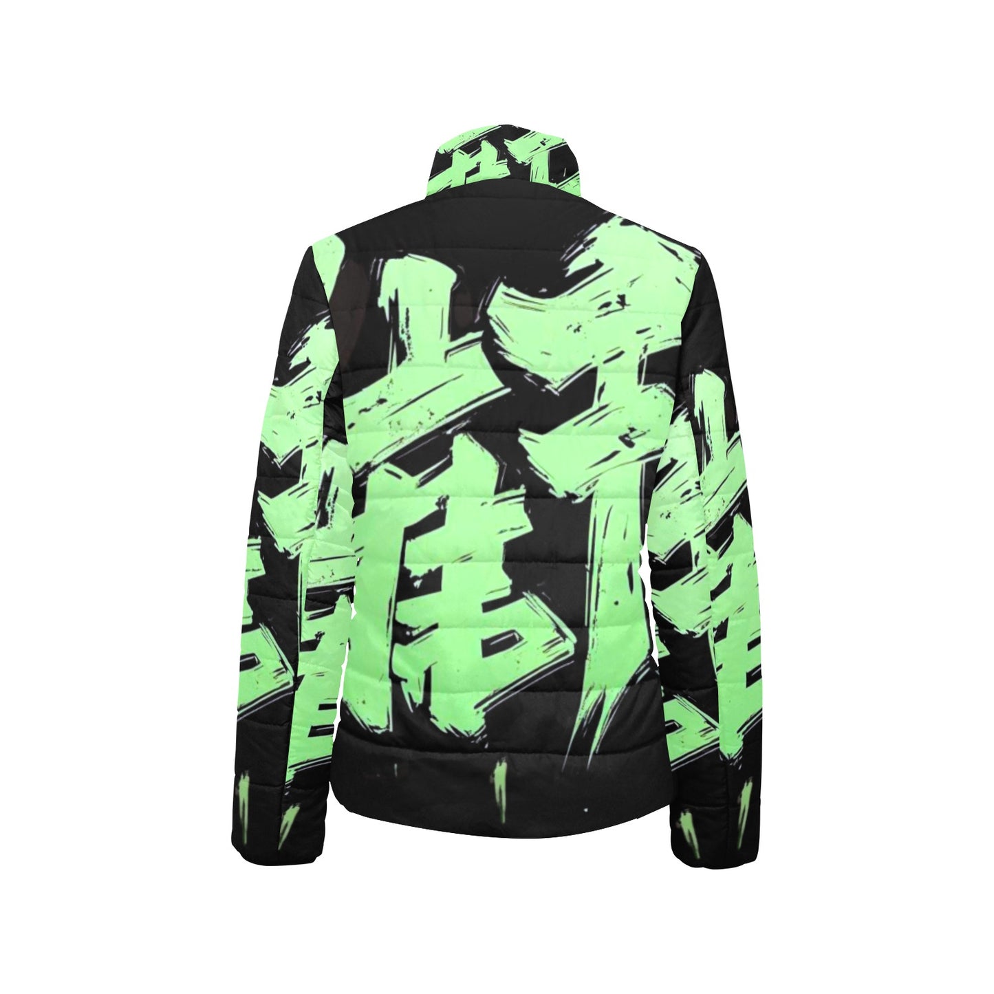 Giacca imbottita donna momo bloom urban mint