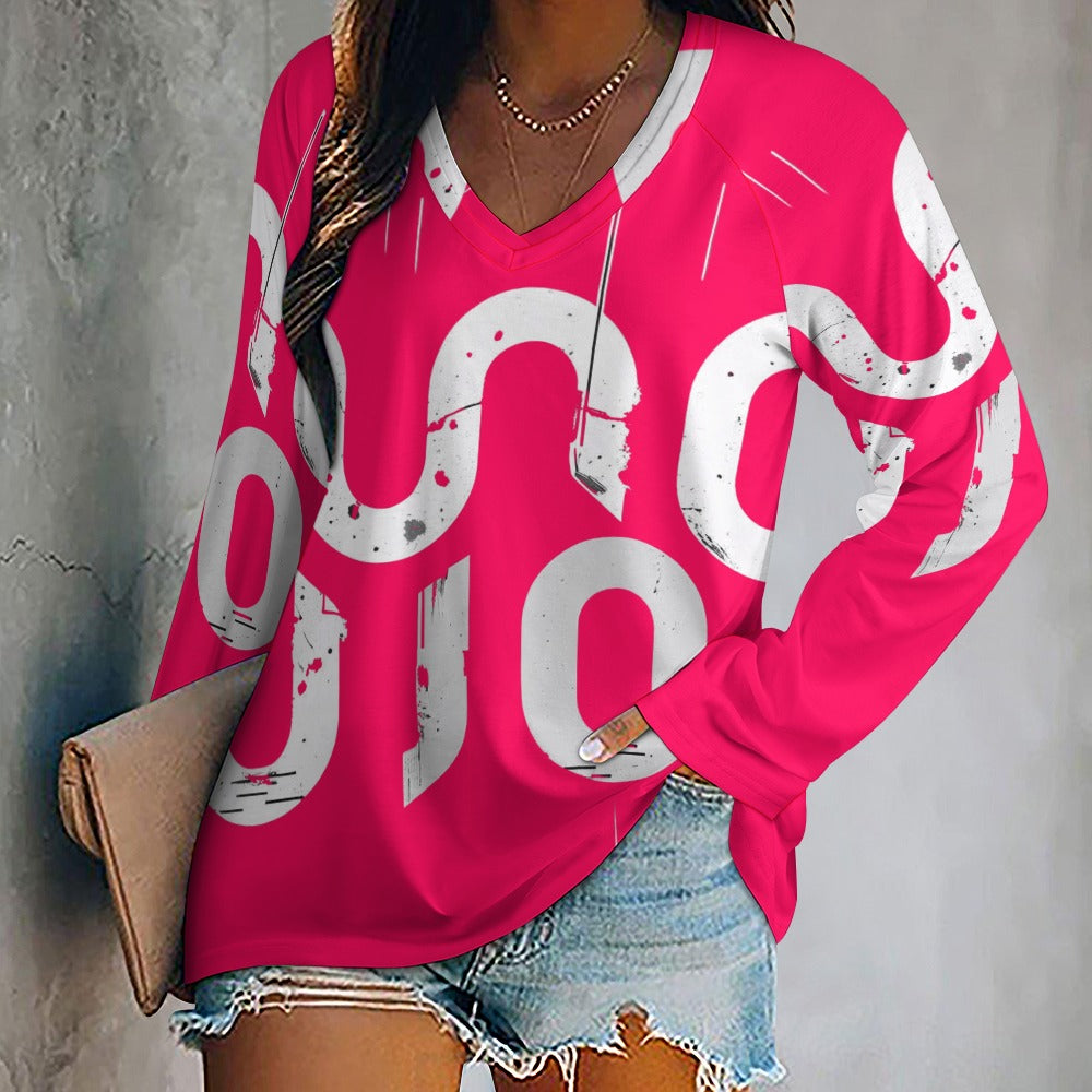 T-shirt donna “Urban V Long Tee” – Concrete Echoes